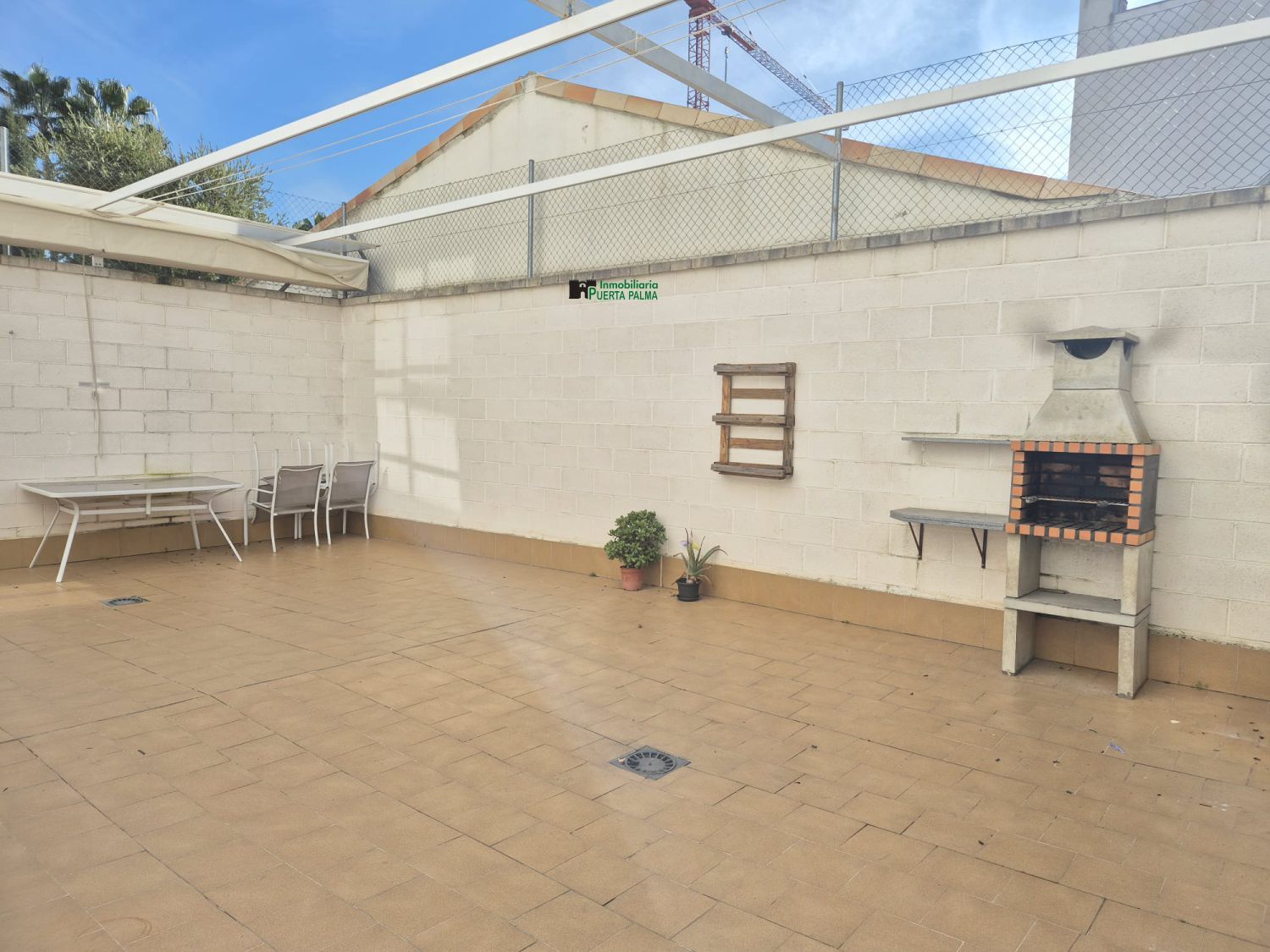 Terrace of Apartment to rent in Badajoz Capital  with Air Conditioner, Heating and Storage room