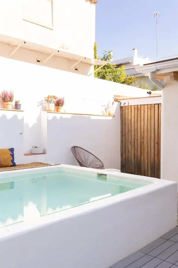 Terraza de Casa o chalet en venta en Vilanova i la Geltrú con Aire acondicionado, Calefacción y Terraza