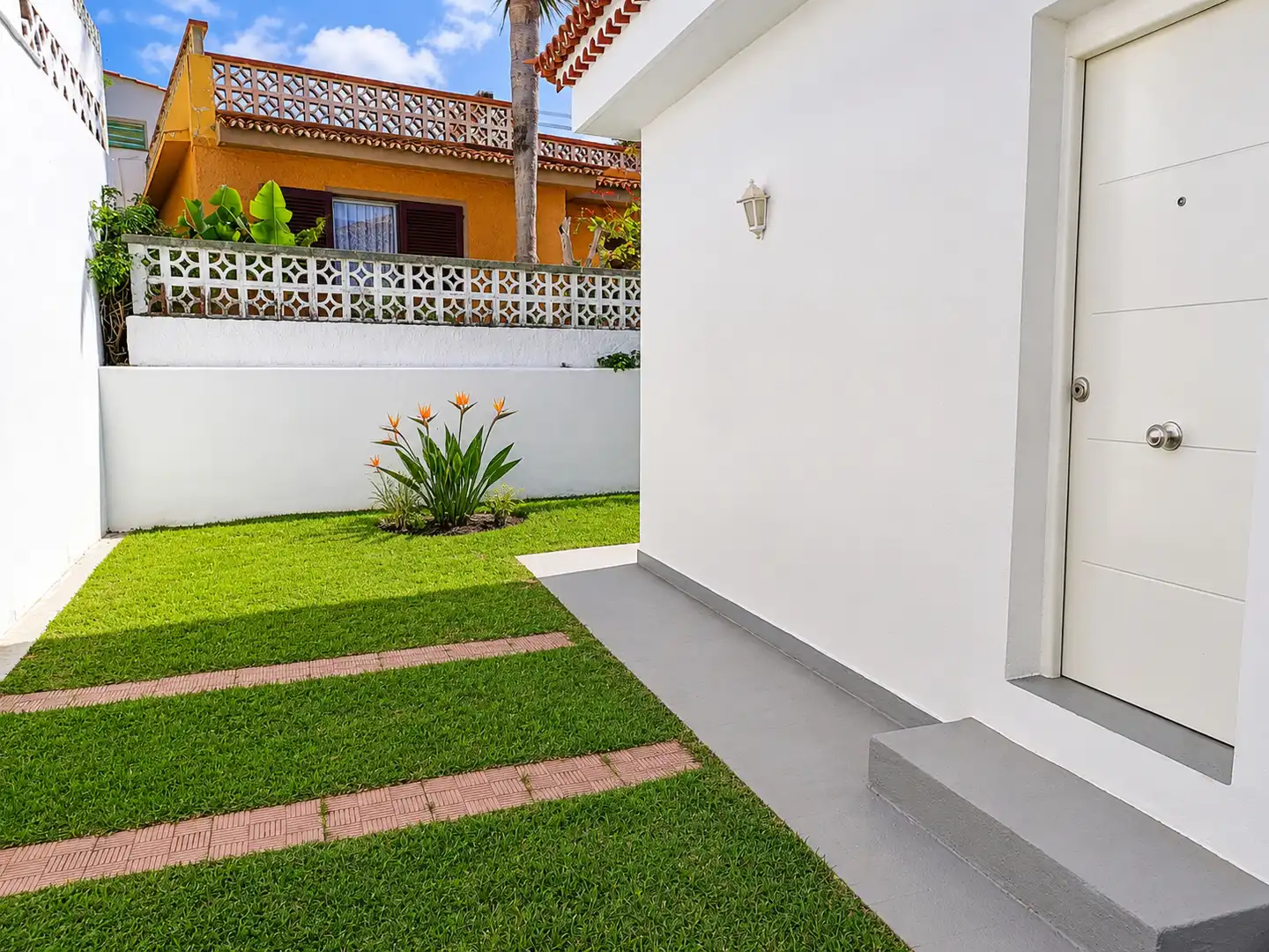 Terrassa de Casa o xalet en venda en Los Realejos amb Jardí privat, Terrassa i Moblat