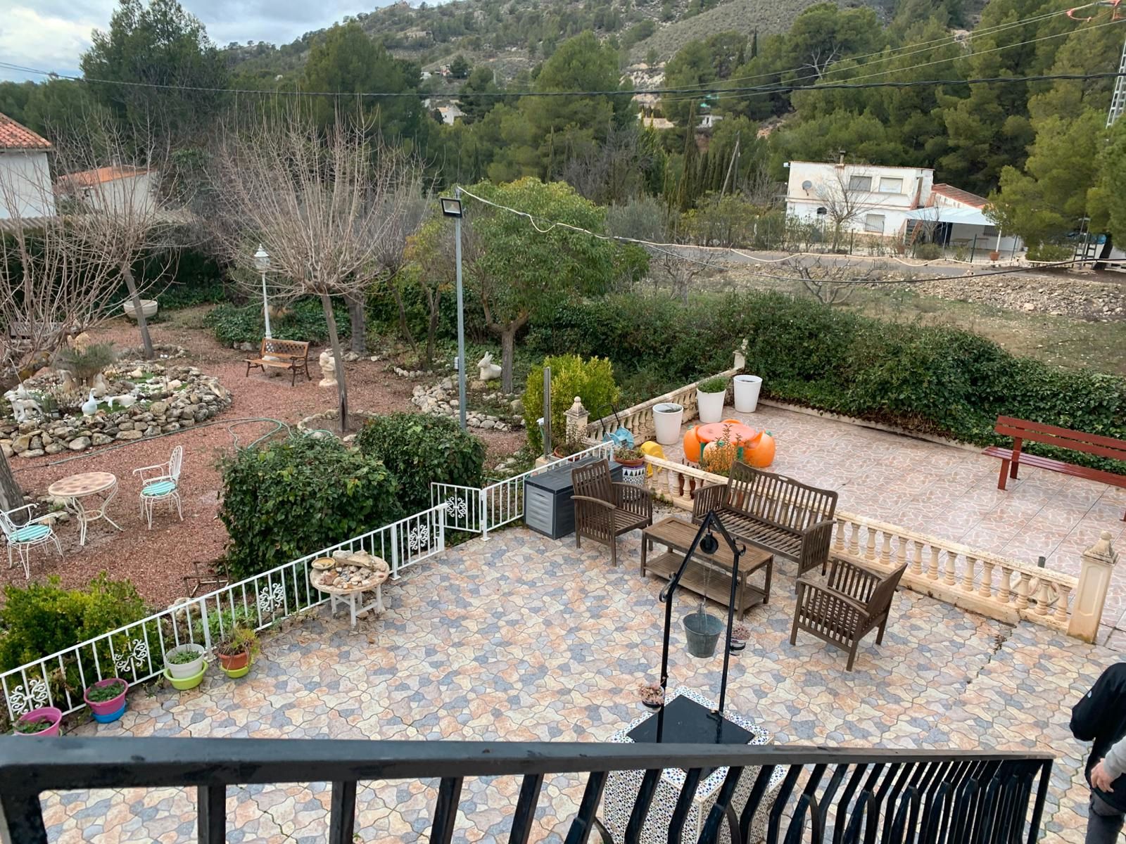 Terrassa de Casa o xalet en venda en Petrer amb Calefacció, Jardí privat i Terrassa