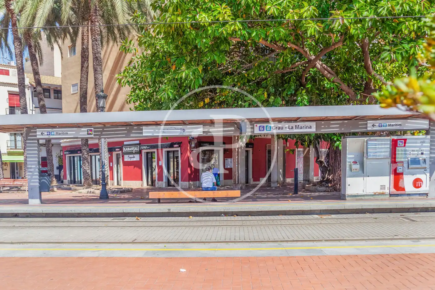 Exterior view of Flat for rent in Valencia  with Air Conditioner, Heating and Furnished