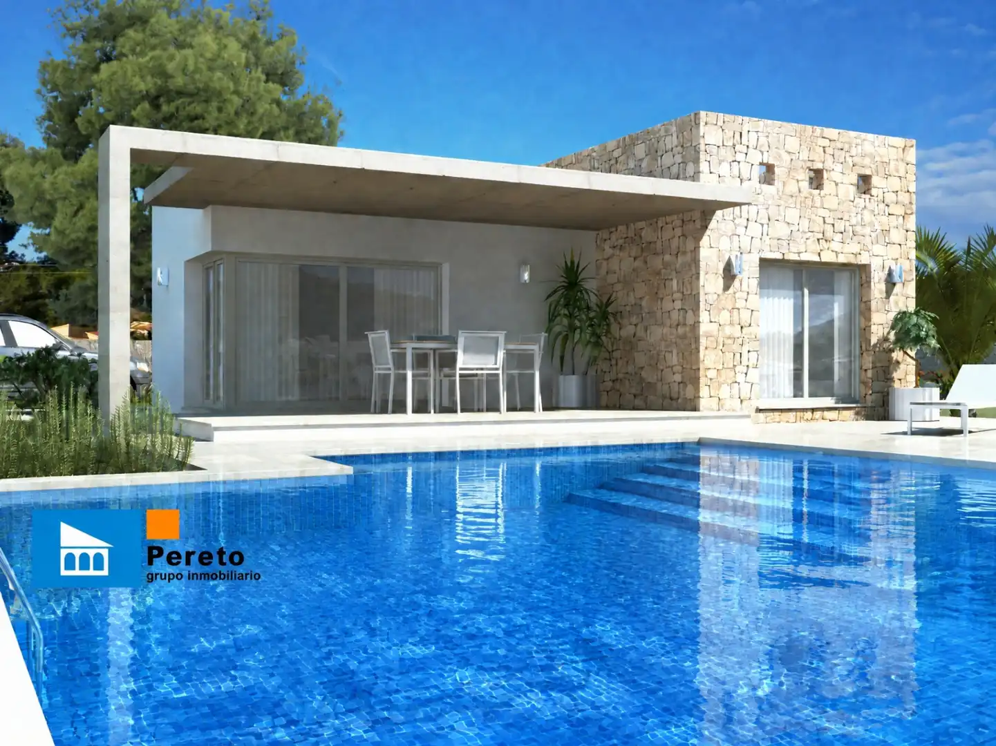 Detached house with pool for sale in Tormos, imagen 2