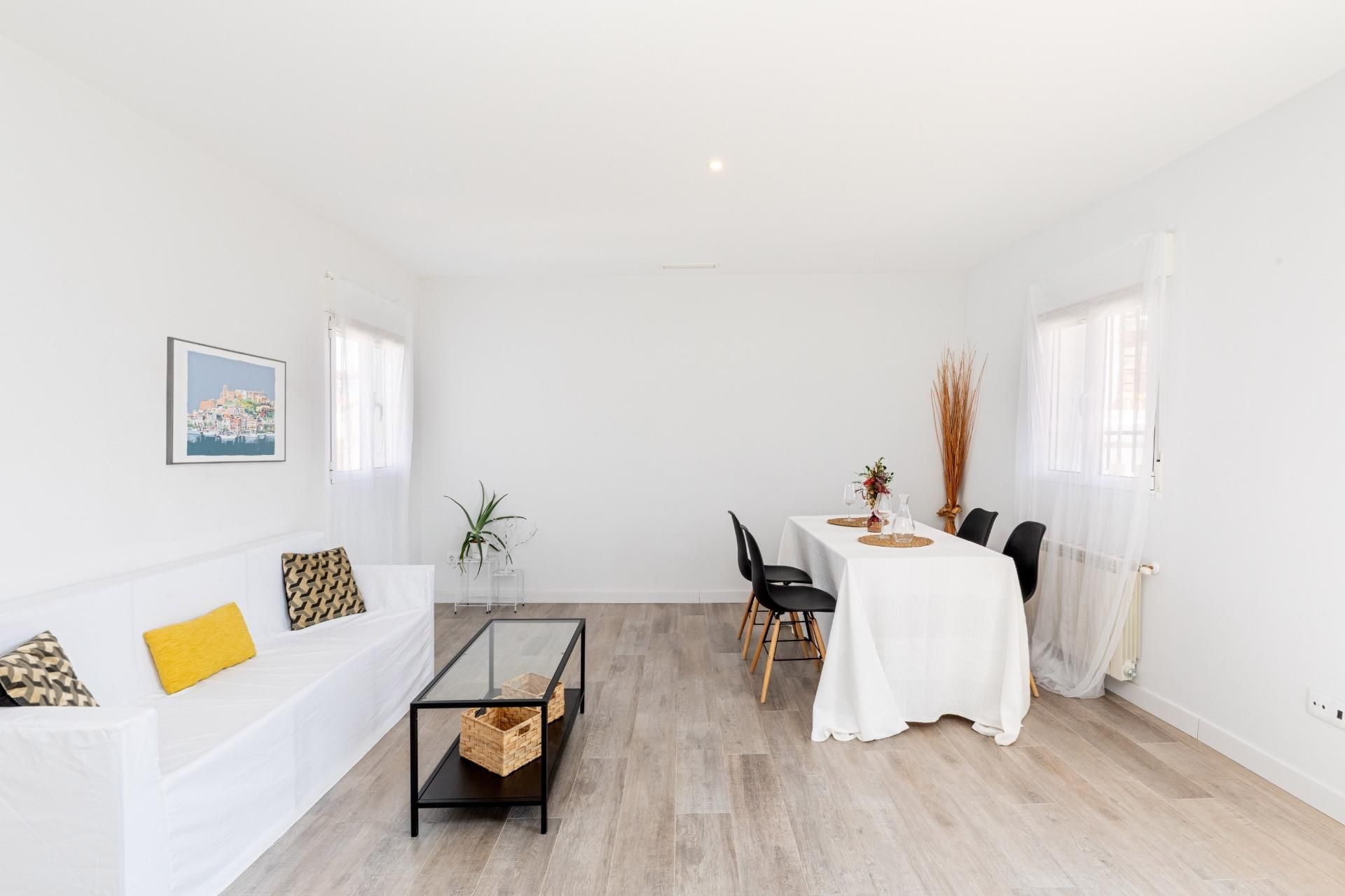 Living room of Attic for sale in  Madrid Capital  with Air Conditioner, Heating and Terrace