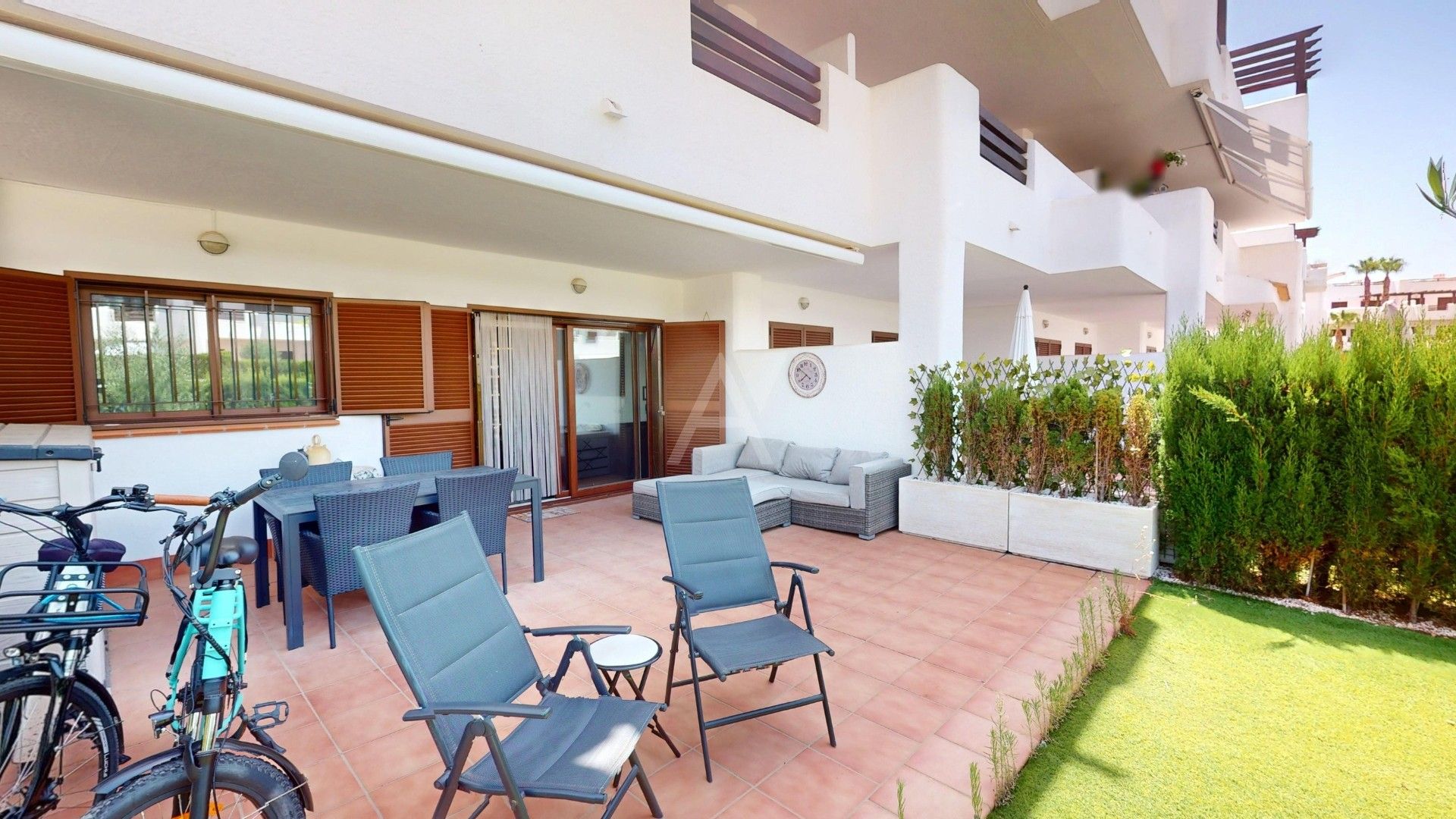 Terrace of Planta baja for sale in Pulpí  with Air Conditioner, Private garden and Swimming Pool