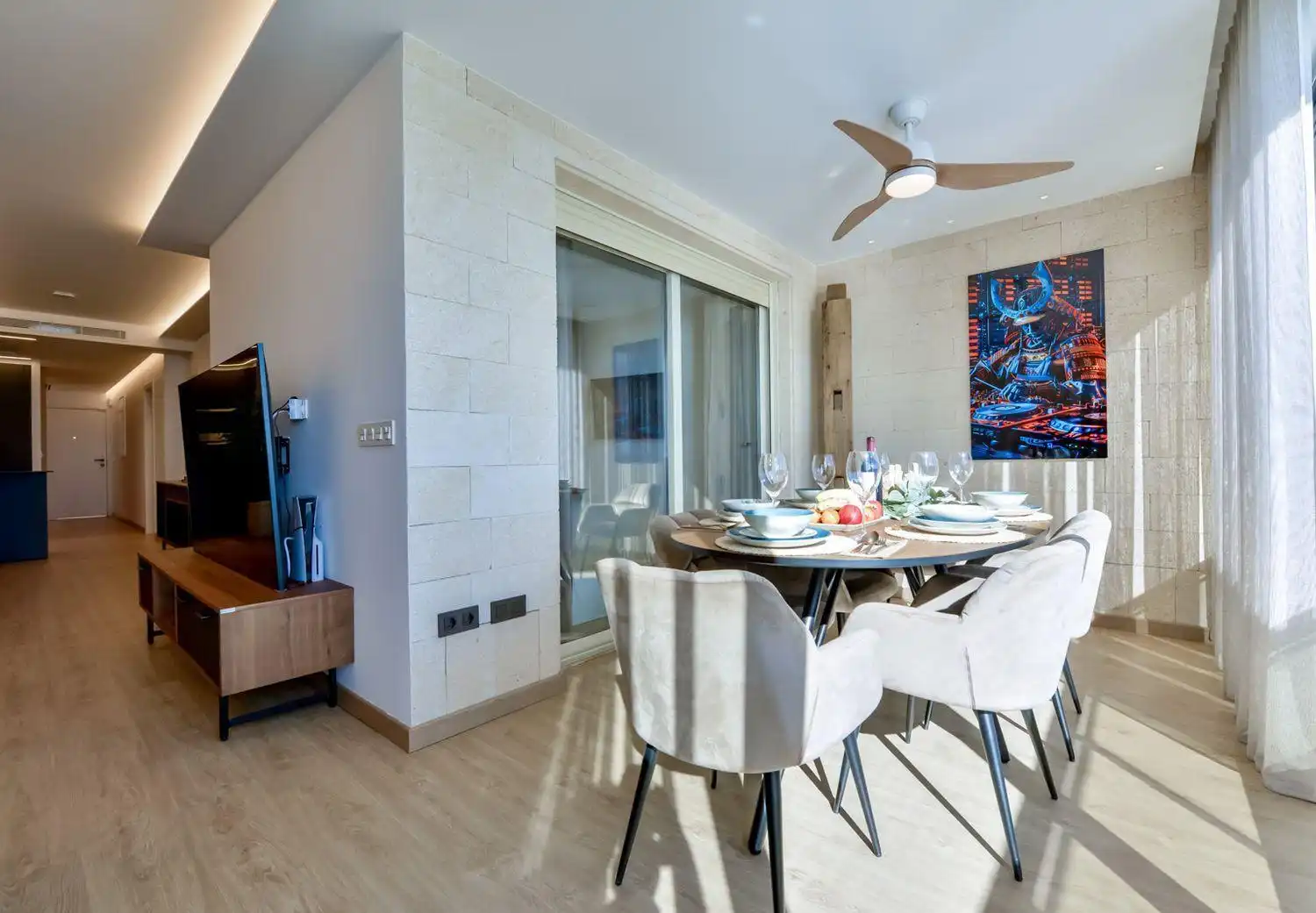 Dining room of Duplexes for sale in Altea  with Air Conditioner and Swimming Pool