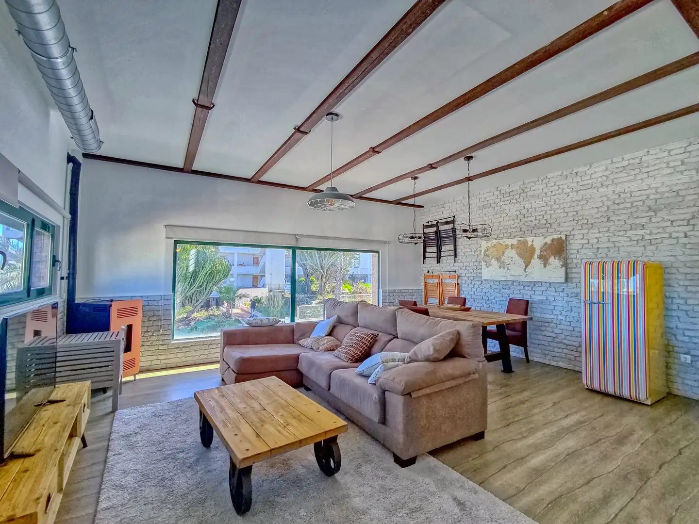 Sala de estar de Loft en venta en Santa Pola con Aire acondicionado, Calefacción y Terraza