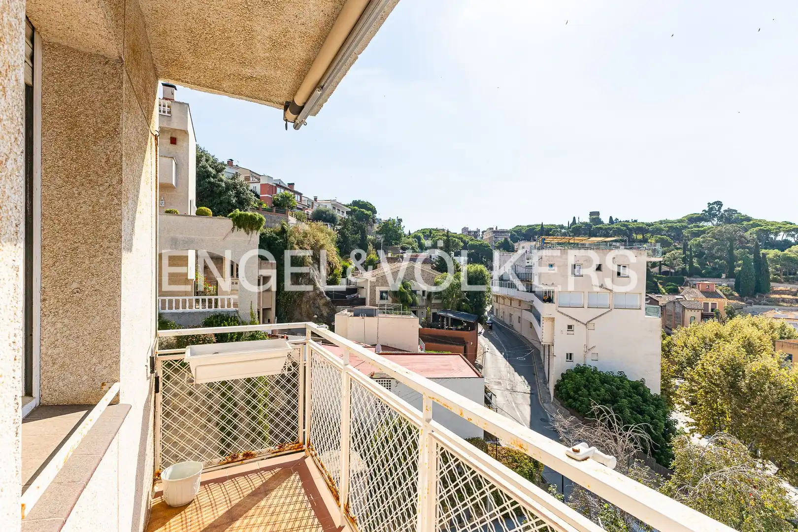 Balcony of Flat for sale in Caldes d'Estrac  with Air Conditioner, Heating and Private garden