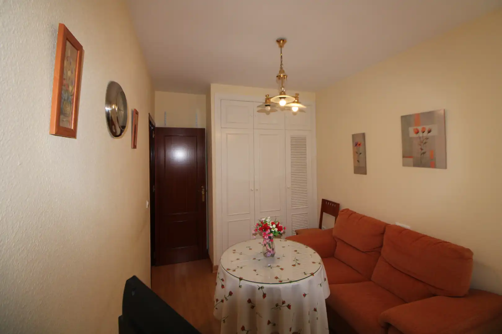 Bedroom of Flat for sale in Huelva  with Air Conditioner, Heating and Furnished