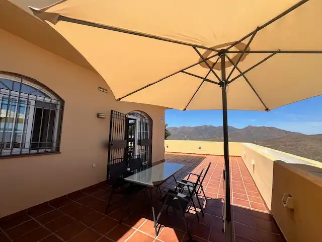Terrasse von Wohnung zur Miete in Ojén mit Klimaanlage, Heizung und Terrasse