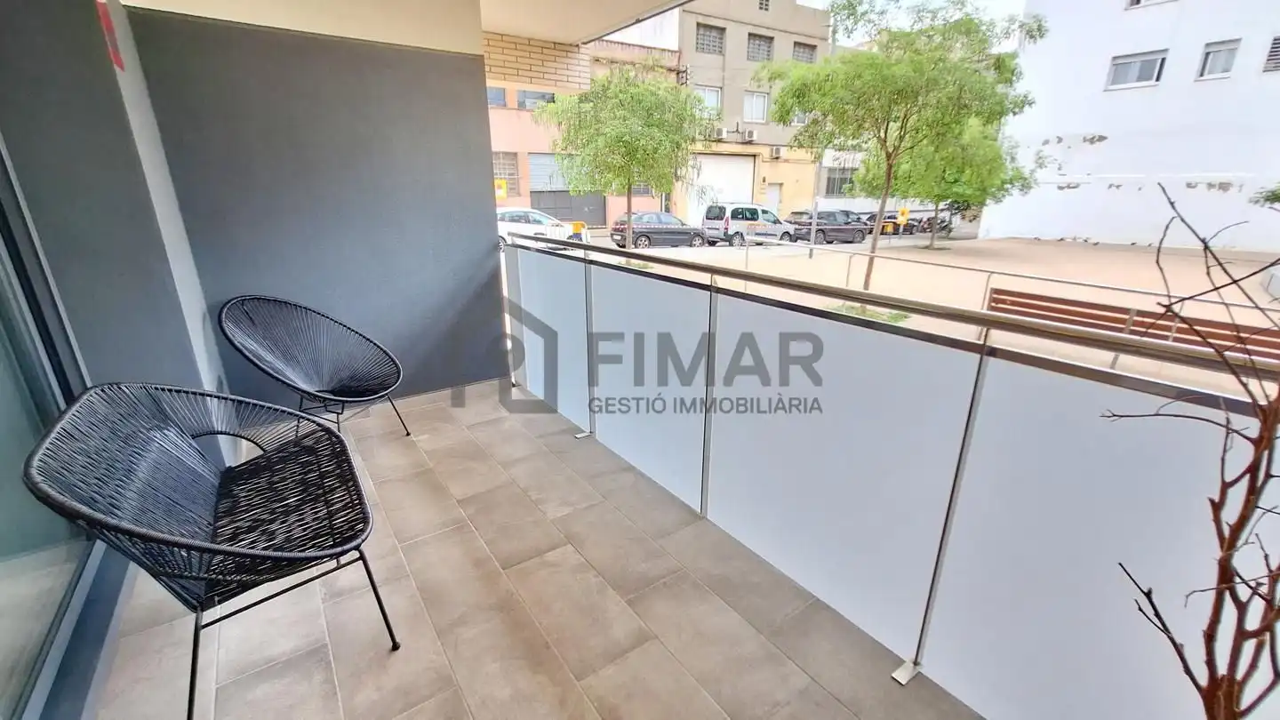 Terrasse von Erdgeschoss zum Verkauf in Mataró mit Klimaanlage, Heizung und Terrasse