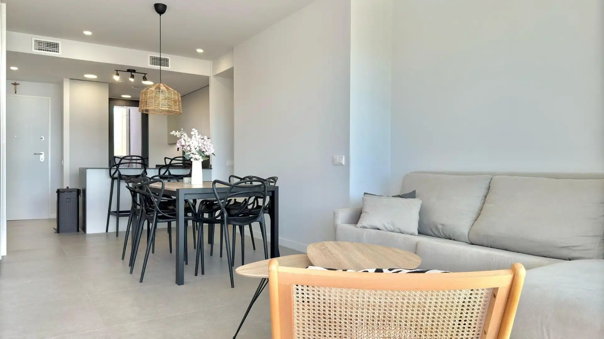 Dining room of Flat for sale in Finestrat  with Air Conditioner, Heating and Terrace
