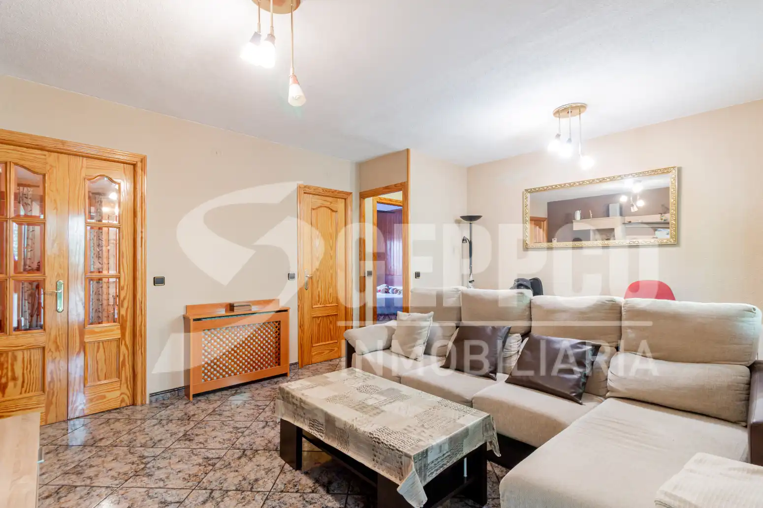 Living room of Flat for sale in Alcalá de Henares  with Air Conditioner, Heating and Terrace