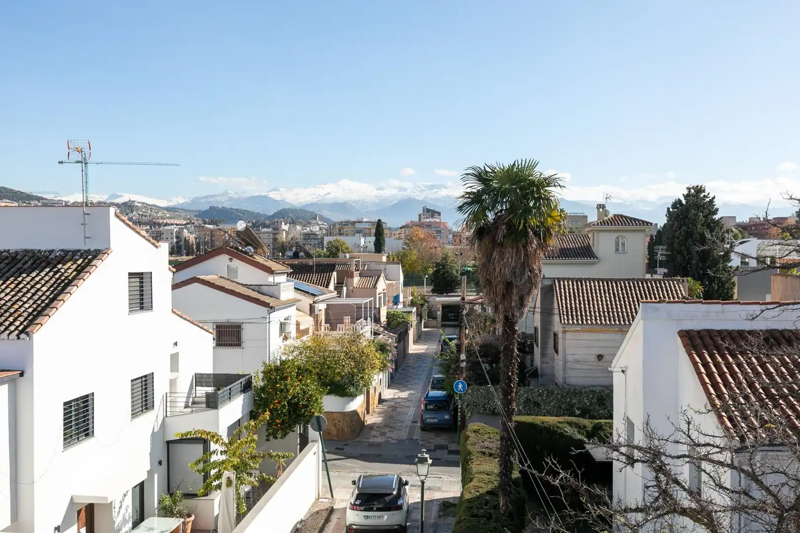 Vista exterior de Casa o xalet en venda en Granada amb Aire condicionat, Calefacció i Jardí privat
