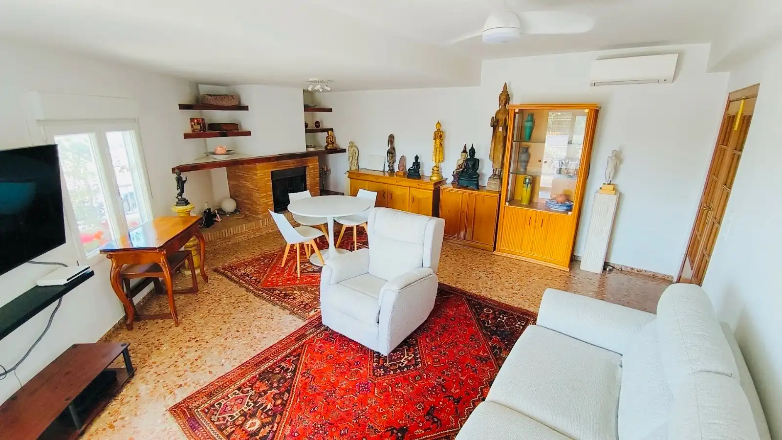 Living room of Apartments for sale in Oliva  with Air Conditioner, Heating and Terrace