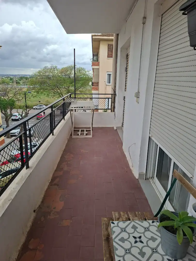 Balcony of Flat for sale in Alfafar  with Air Conditioner, Furnished and Oven