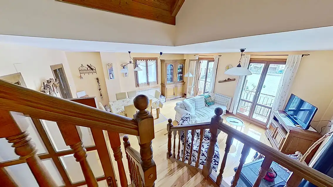 Sala d'estar de Casa adosada en venda en Isaba / Izaba amb Calefacció, Moblat i Balcó