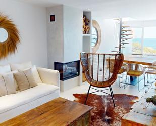 Living room of Flat for sale in Santa Eulària des Riu  with Heating, Private garden and Terrace
