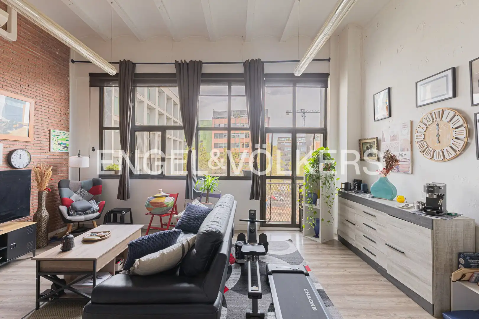 Sala de estar de Piso en venta en Barcelona con Aire acondicionado y Calefacción