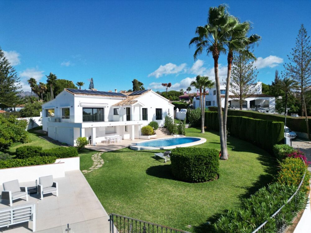 Garden of House or chalet to rent in Marbella  with Air Conditioner, Private garden and Terrace