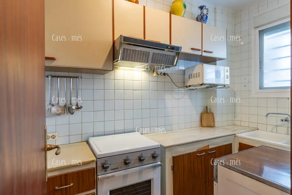 Cocina de Apartamento en venta en La Pobla de Farnals con Terraza, Amueblado y Piscina comunitaria