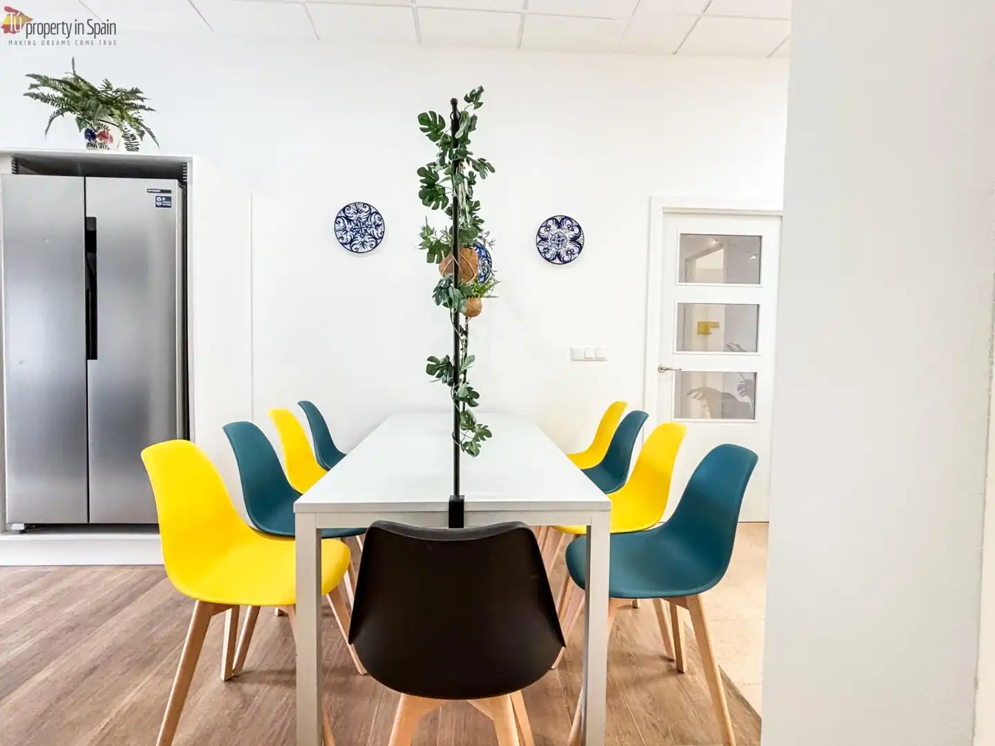 Comedor de Piso para compartir en San Vicente del Raspeig / Sant Vicent del Raspeig con Aire acondicionado, Calefacción y Jardín privado