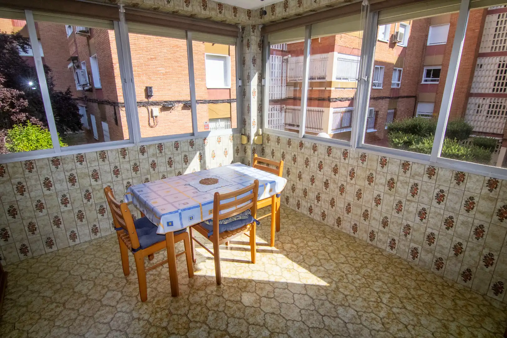Schlafzimmer von Wohnung zum Verkauf in Madrid mit Heizung, Terrasse und Möbliert