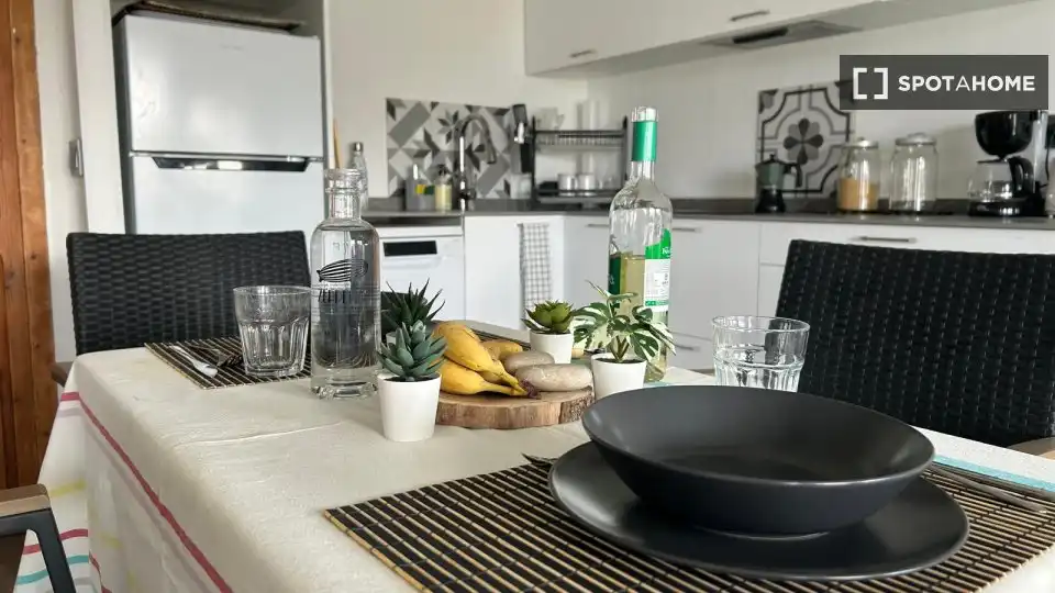 Esszimmer von Wohnungen zur untervermieten in Villajoyosa / La Vila Joiosa mit Klimaanlage, Terrasse und Möbliert