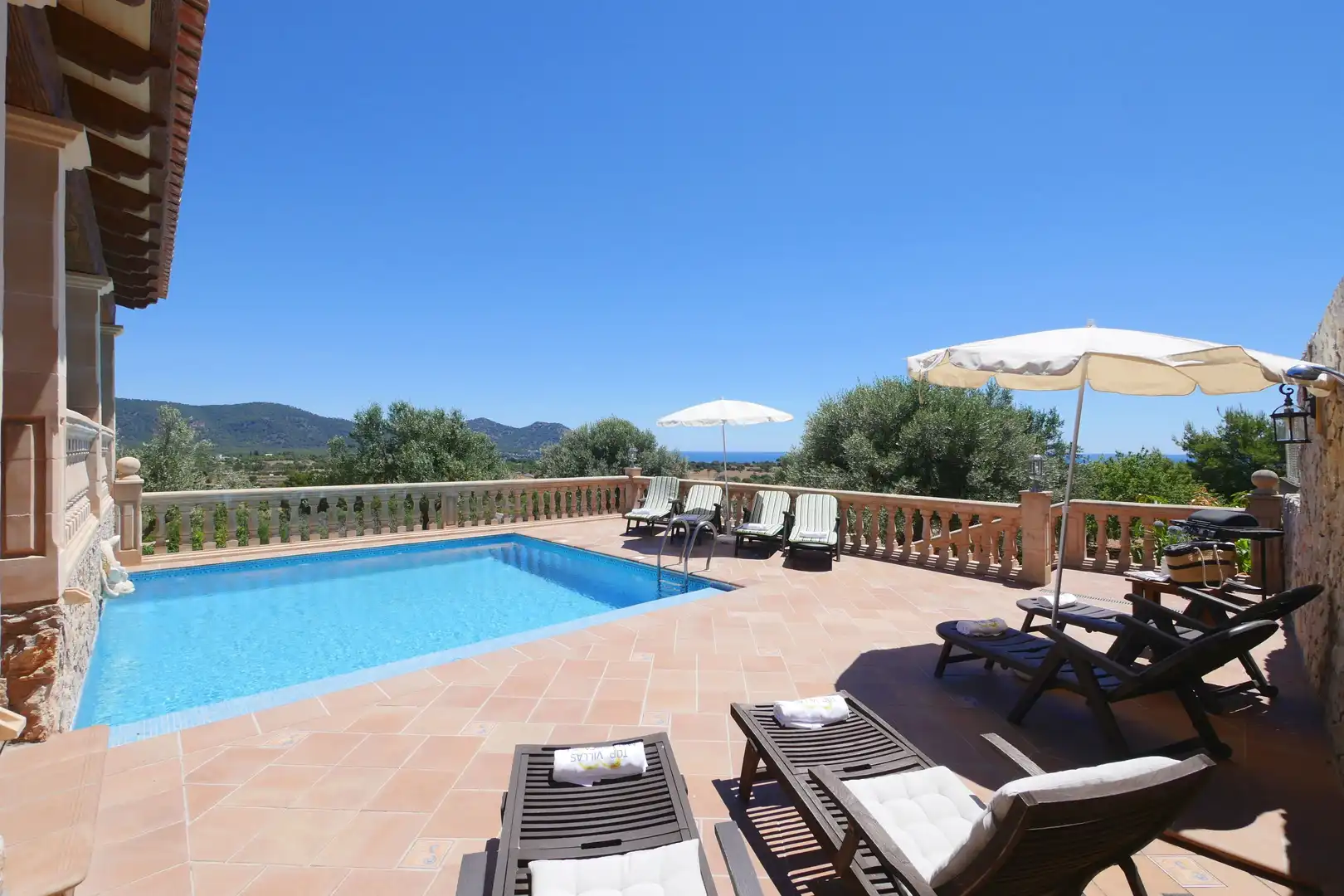 Piscina de Casa o xalet en venda en Son Servera amb Aire condicionat, Jardí privat i Terrassa