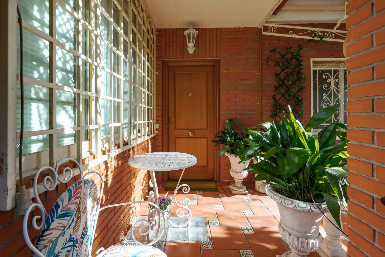 Terrassa de Casa o xalet en venda en Alcalá de Henares amb Calefacció, Jardí privat i Piscina