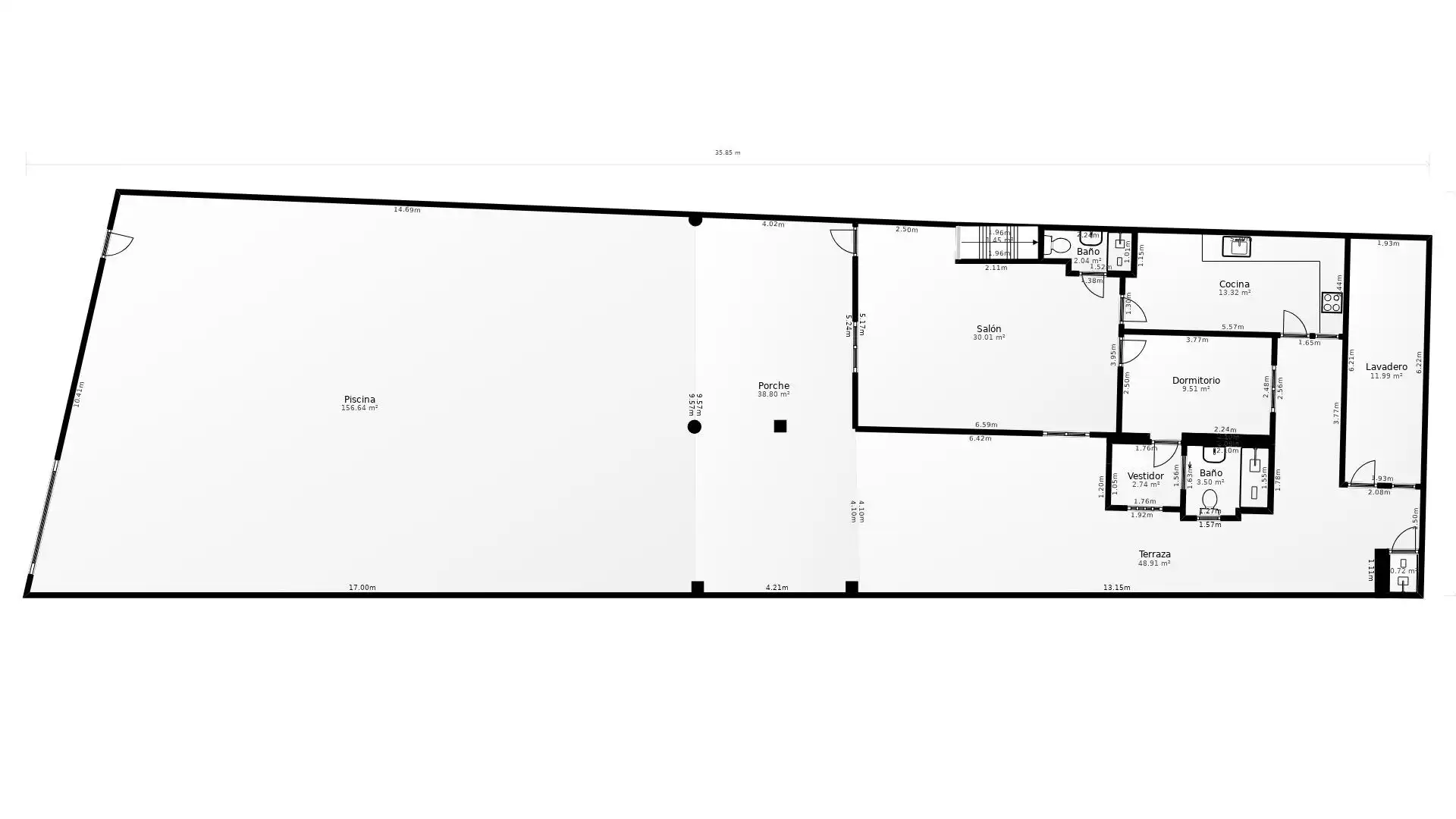 Maison jumelée avec piscine à vendre à Urbasur, imagen 72