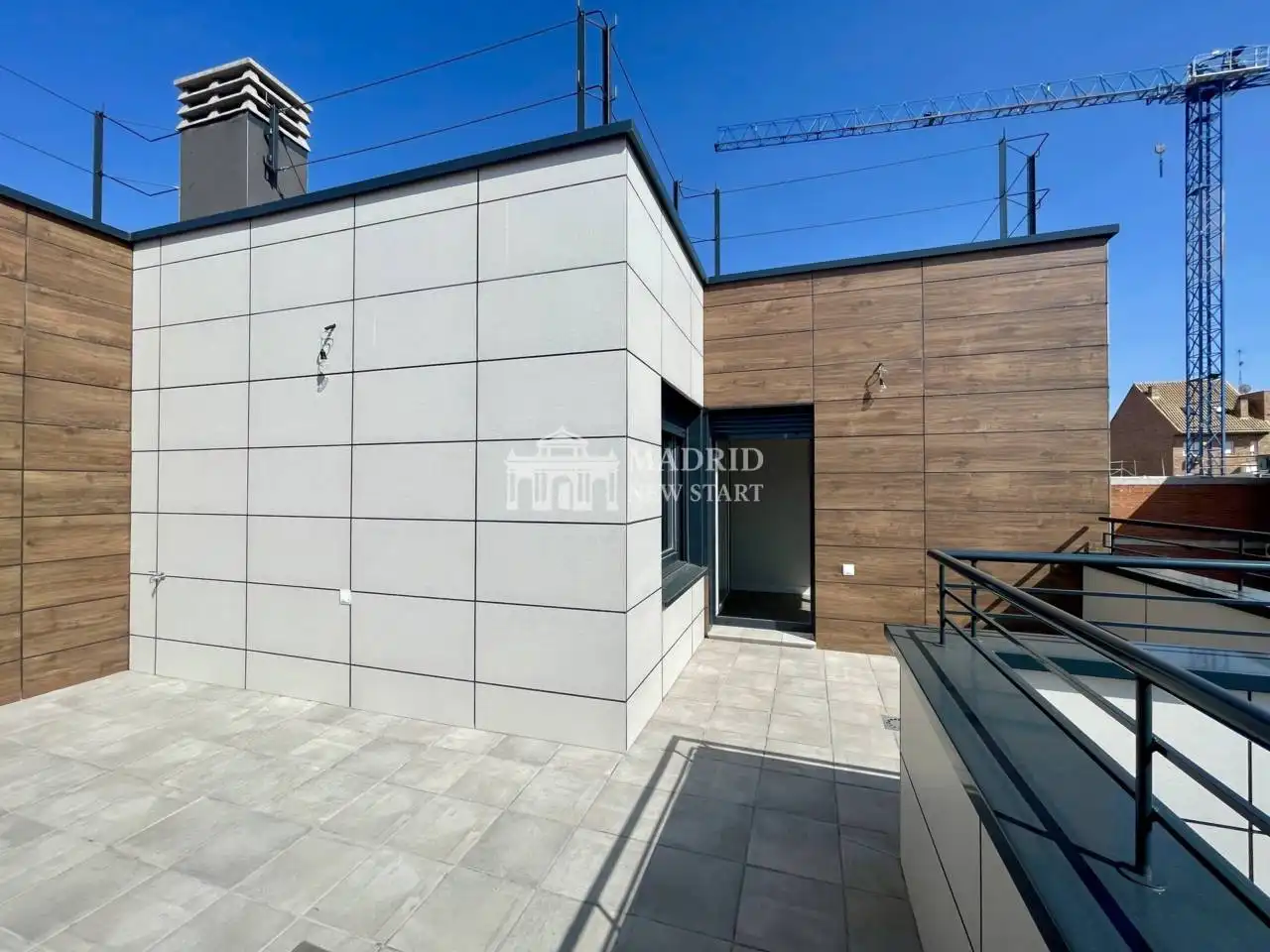 Terraza de Ático de alquiler en Madrid con Aire acondicionado, Calefacción y Terraza