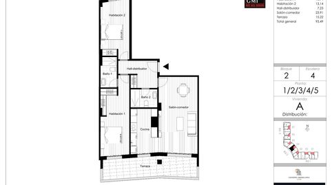 Foto 3 de Apartamento en venta en Avenida Avenida José Aguado, 45, La Lastra, León Capital