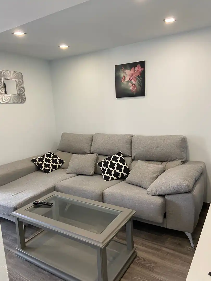 Living room of Apartments for rent in Benalmádena  with Air Conditioner, Terrace and Furnished