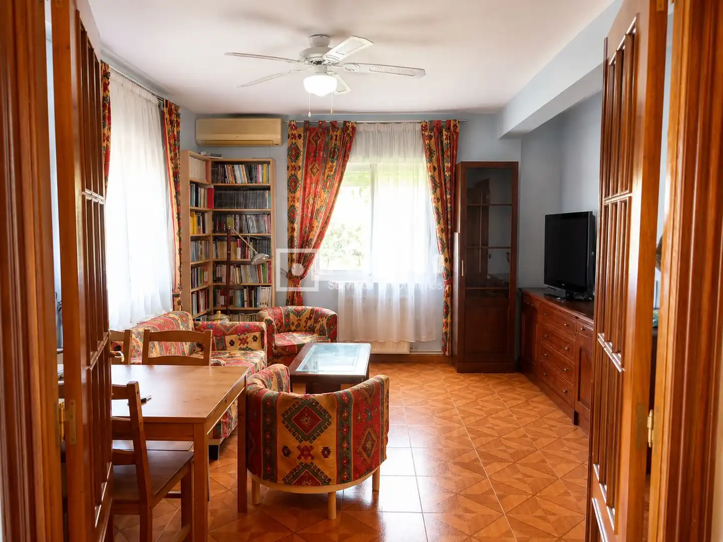 Living room of Houses for sale in Casarrubios del Monte  with Heating, Private garden and Terrace
