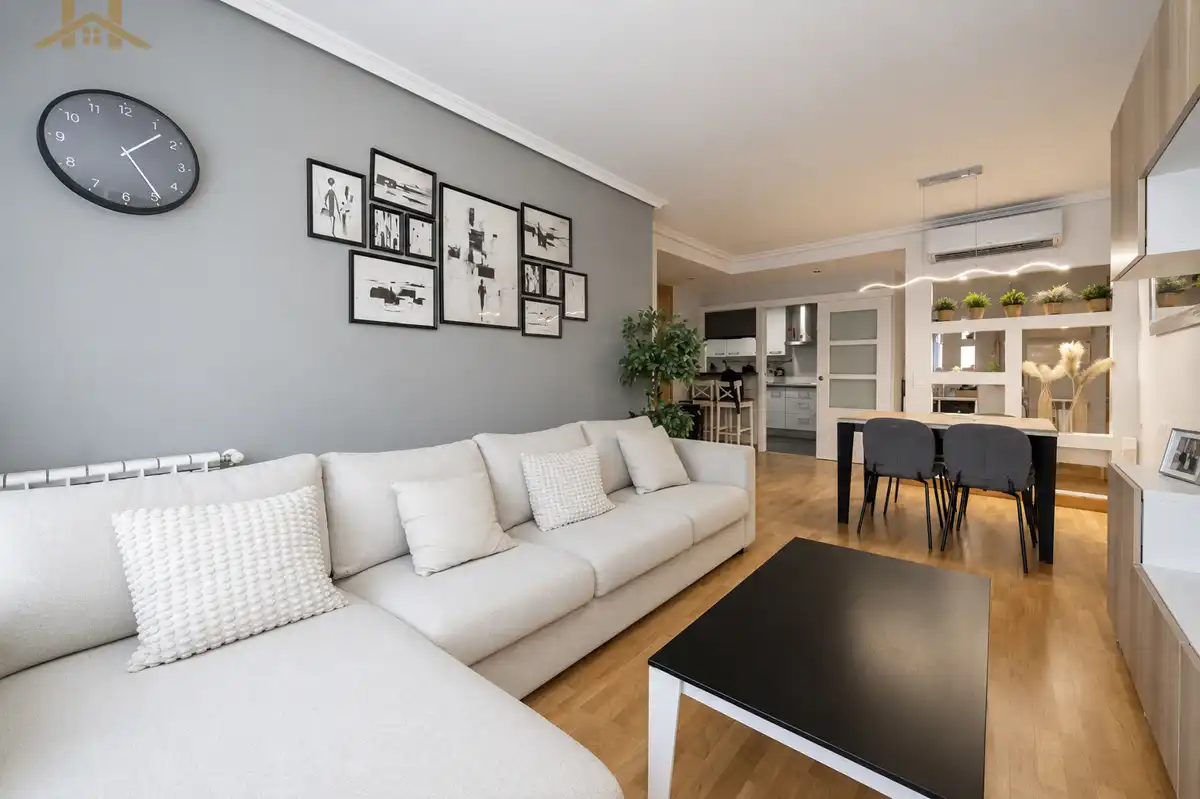Sala de estar de Piso en venta en Alcobendas con Aire acondicionado, Calefacción y Trastero