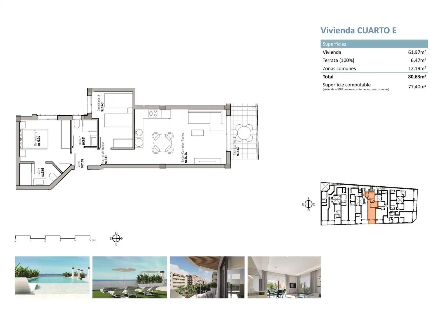 Penthouse mit Pool zum Verkauf in Guardamar Playa, imagen 20