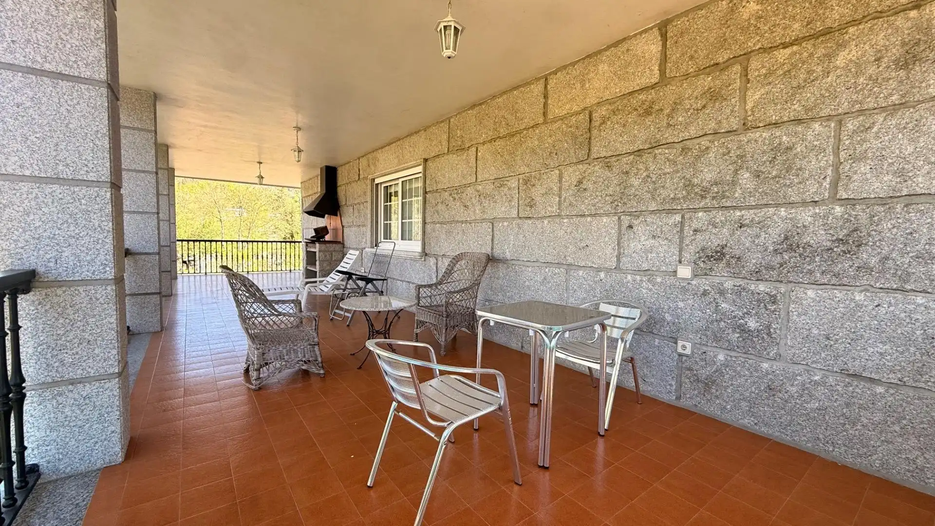 Terraza de Casa o chalet en venta en Leiro con Jardín privado, Terraza y Trastero