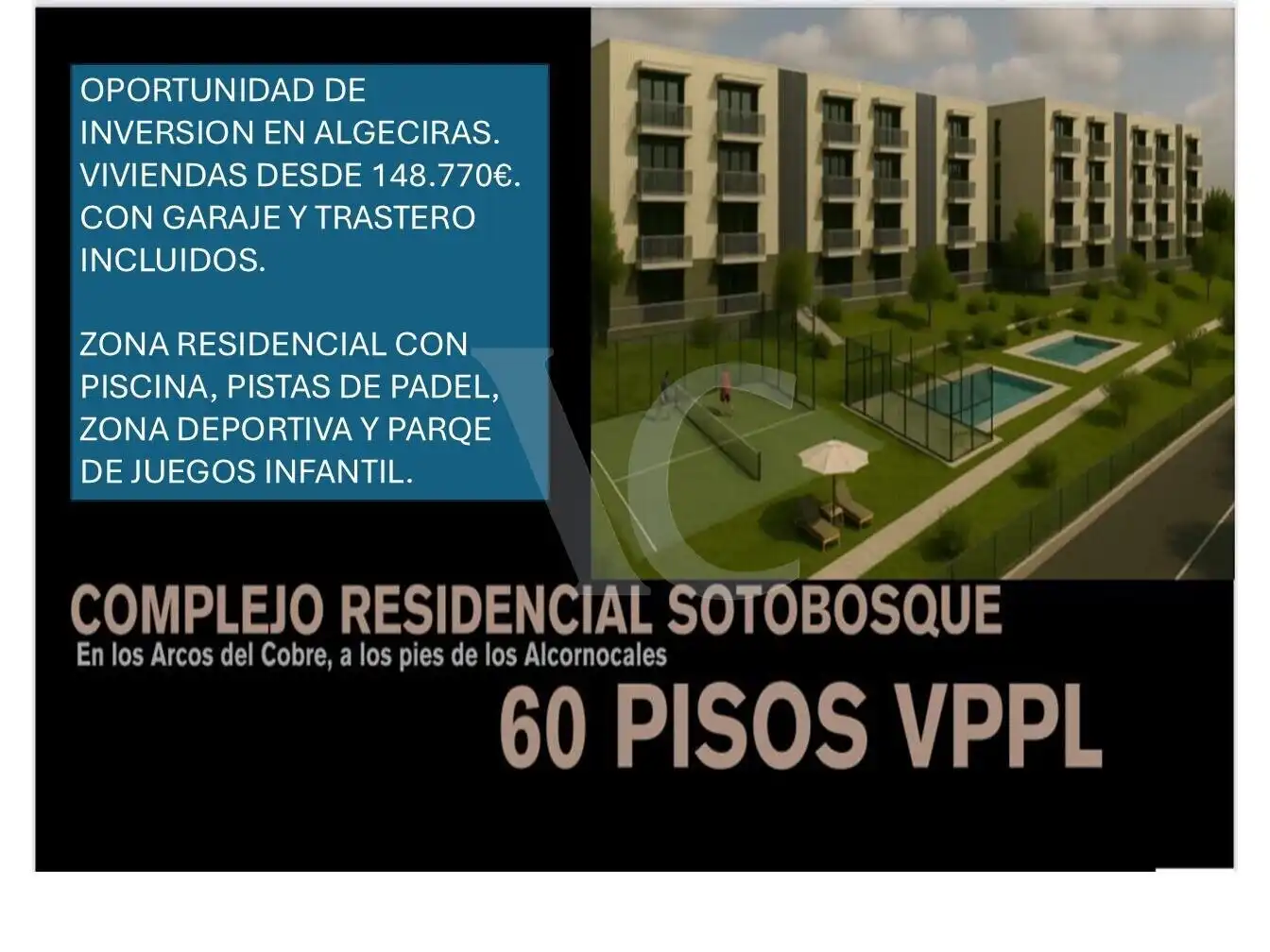 Exterior view of Flat for sale in Algeciras