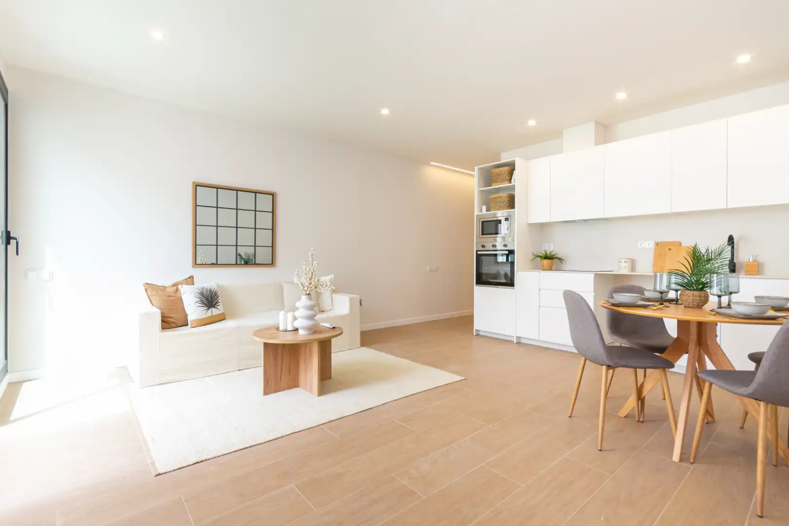 Sala de estar de Casa adosada en venta en Terrassa con Aire acondicionado, Calefacción y Terraza