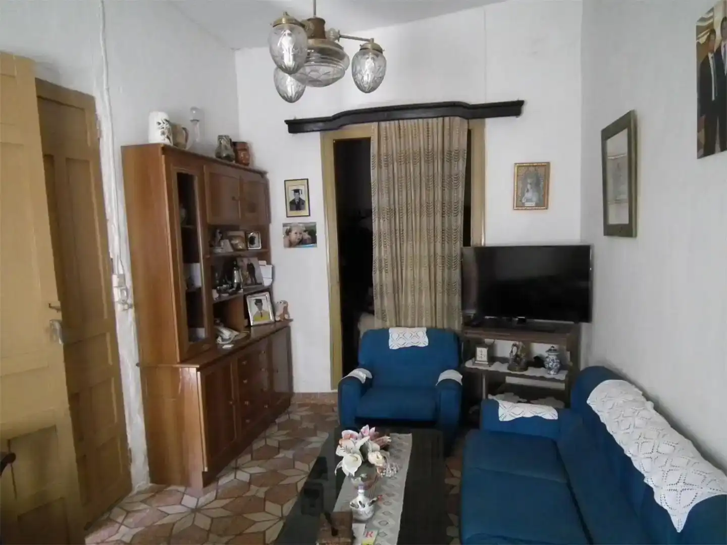 Sala d'estar de Casa adosada en venda en Cebreros amb Balcó