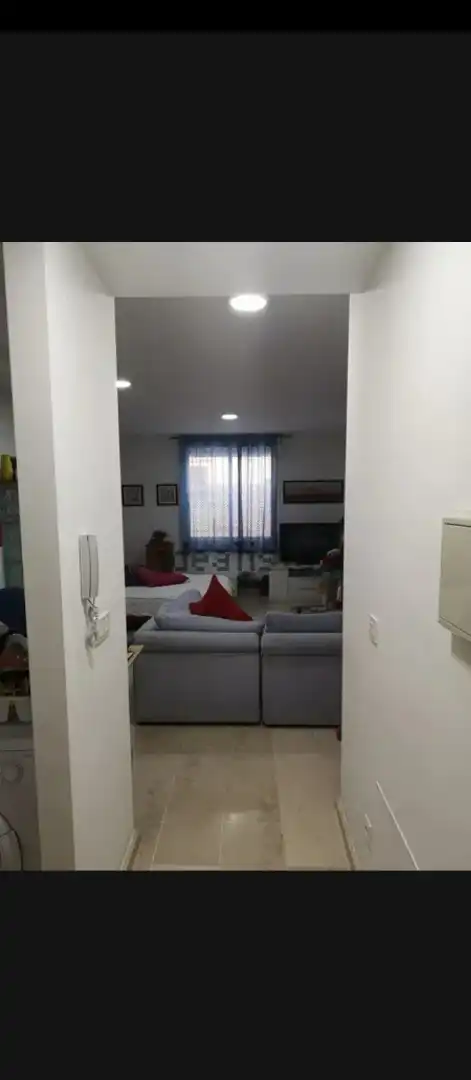 Wohnzimmer von Wohnung zur Miete in Sanlúcar la Mayor mit Klimaanlage, Abstellraum und Möbliert