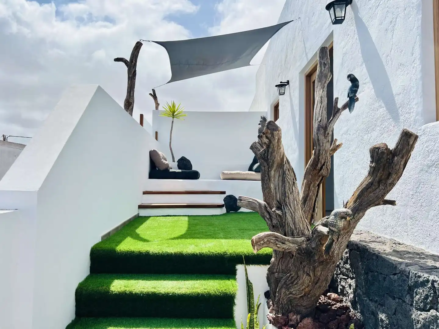 Terrasse von Wohnungen zur untervermieten in Teguise mit Klimaanlage, Terrasse und Möbliert