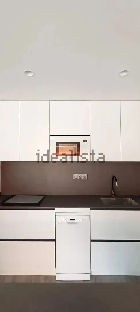 Kitchen of Flat for rent in Madrid  with Air Conditioner, Heating and Oven