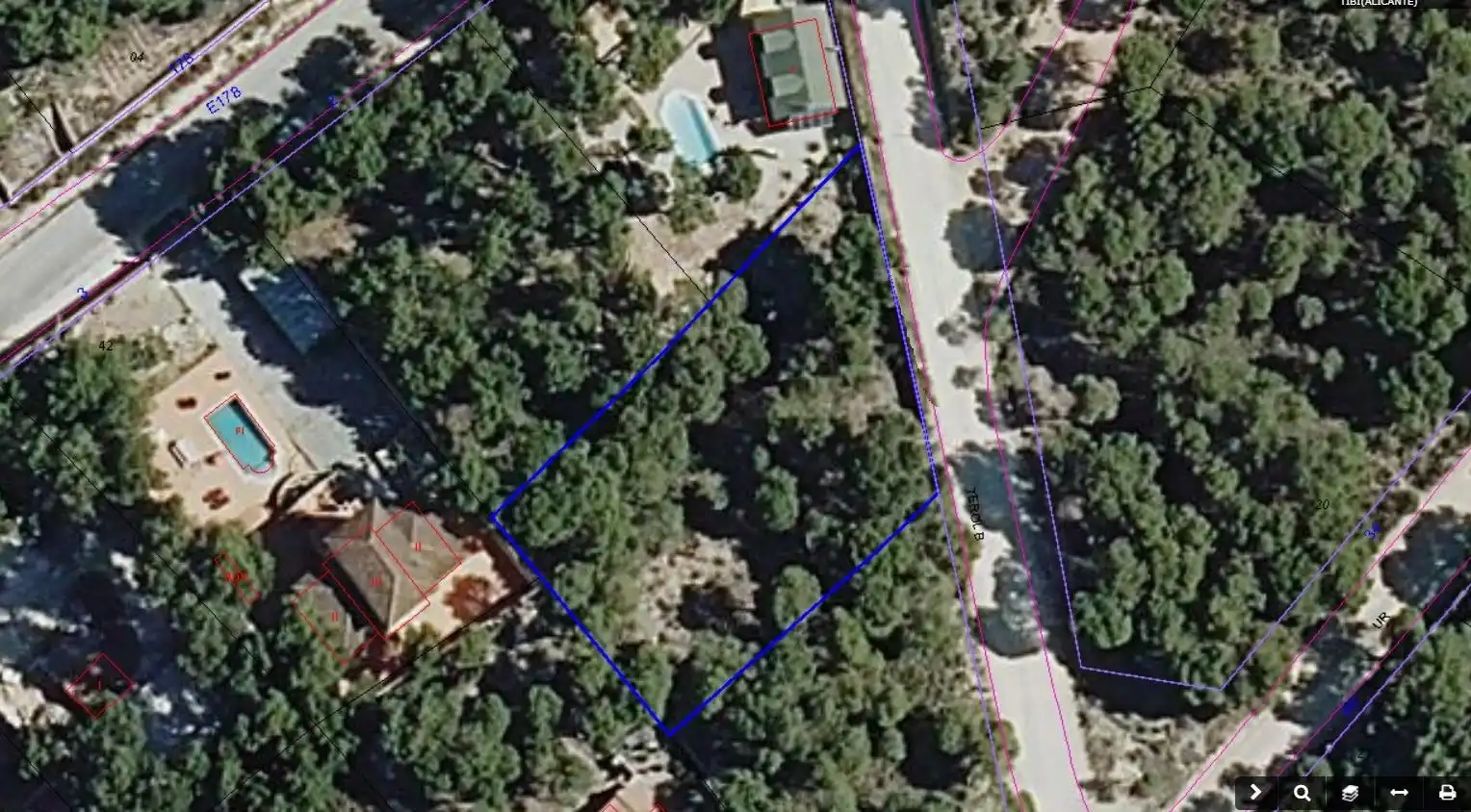 Terreny residencial en venda a Tibi, imagen 2