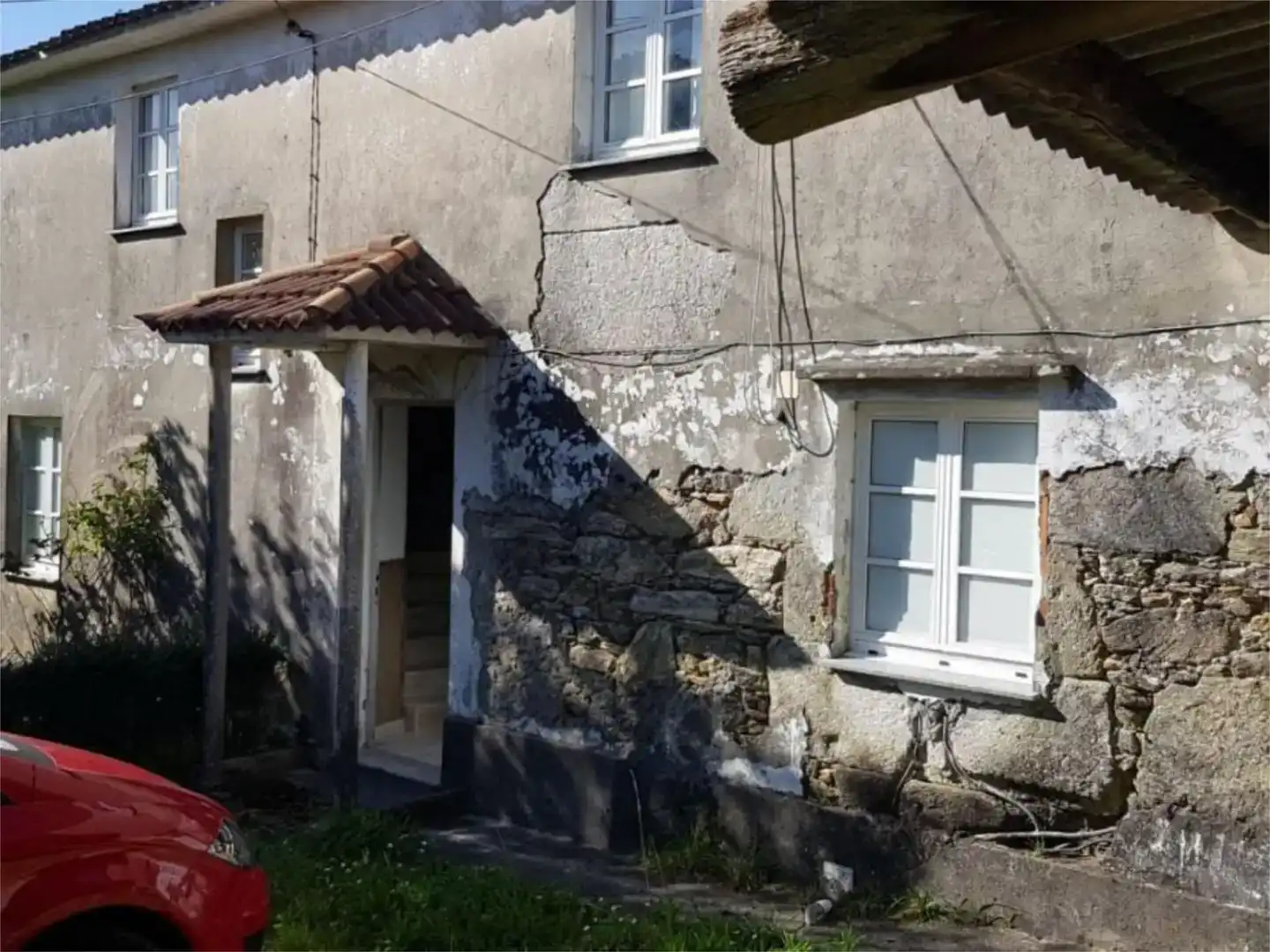 Vista exterior de Finca rústica en venta en Monfero con Jardín privado