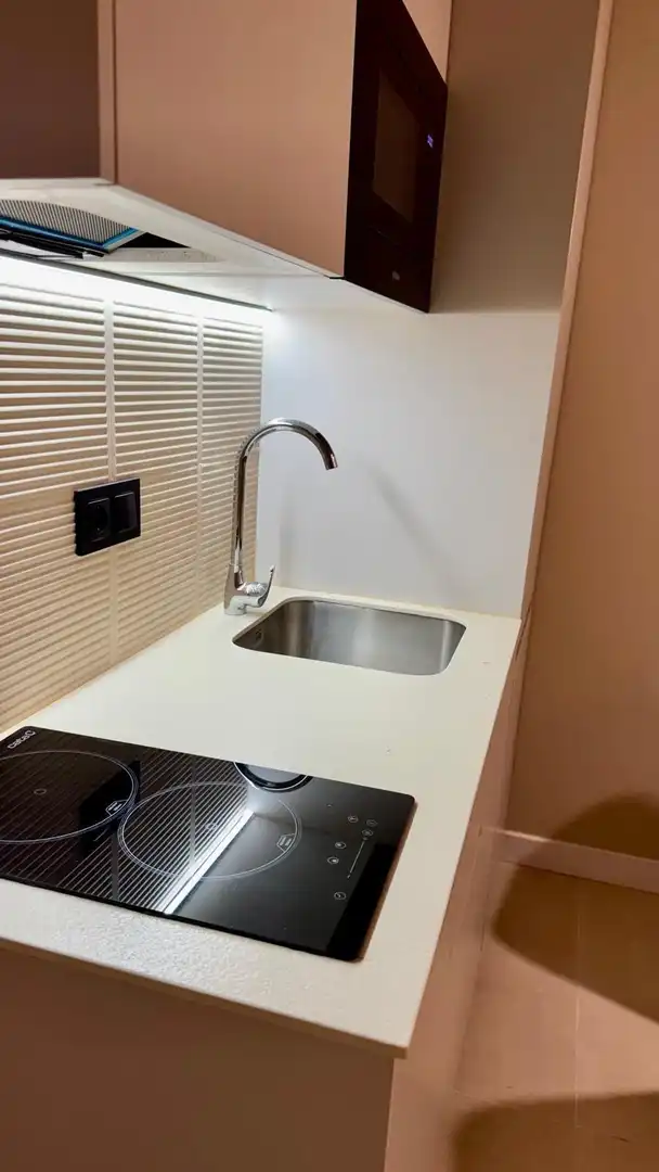 Küche von Wohnung zur Miete in Sant Andreu de la Barca mit Klimaanlage und Möbliert