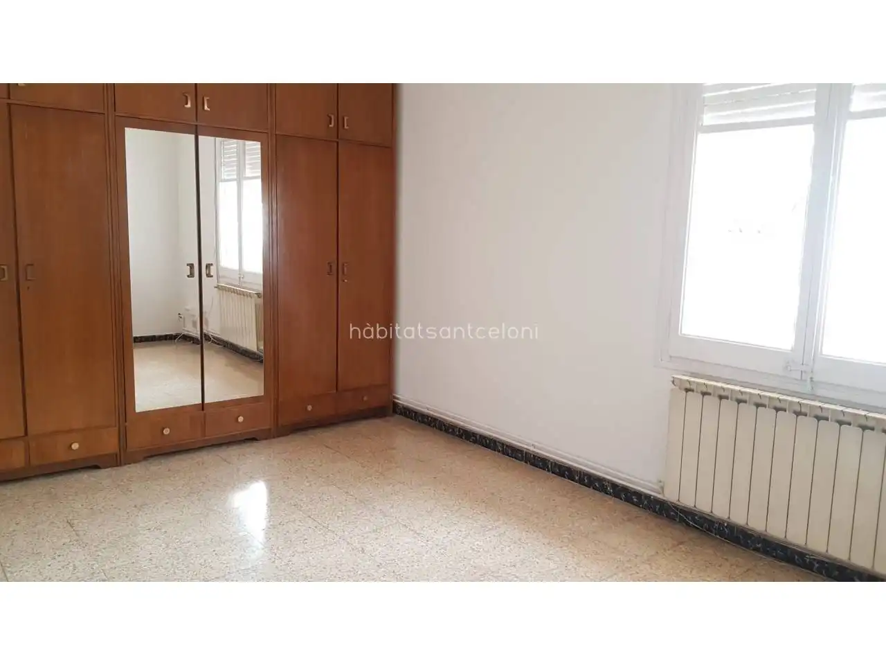 Schlafzimmer von Wohnung zur Miete in Sant Celoni mit Heizung, Privatgarten und Abstellraum