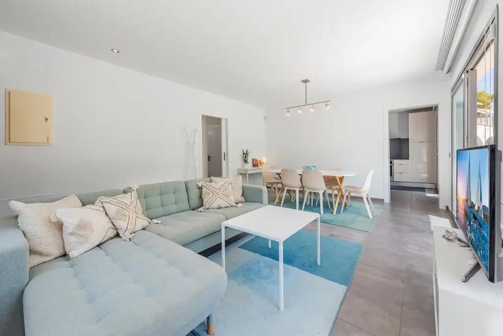 Living room of Attic for sale in Alcúdia  with Air Conditioner, Terrace and Storage room