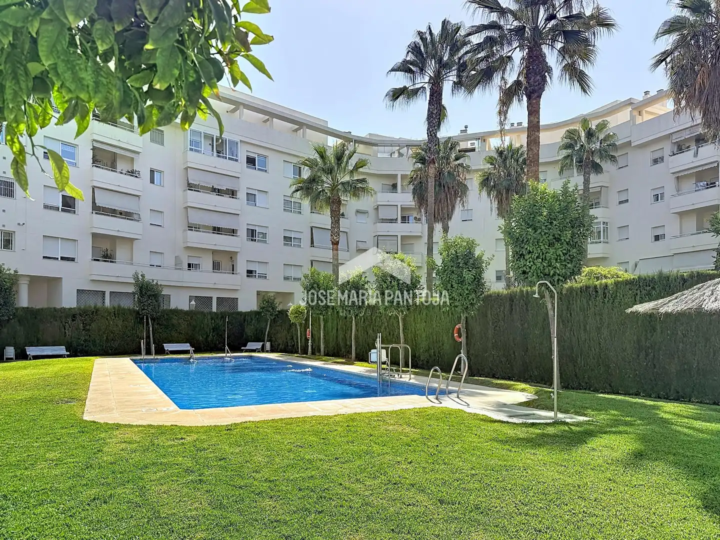 Swimming pool of Flat for sale in Jerez de la Frontera  with Air Conditioner, Private garden and Parquet flooring