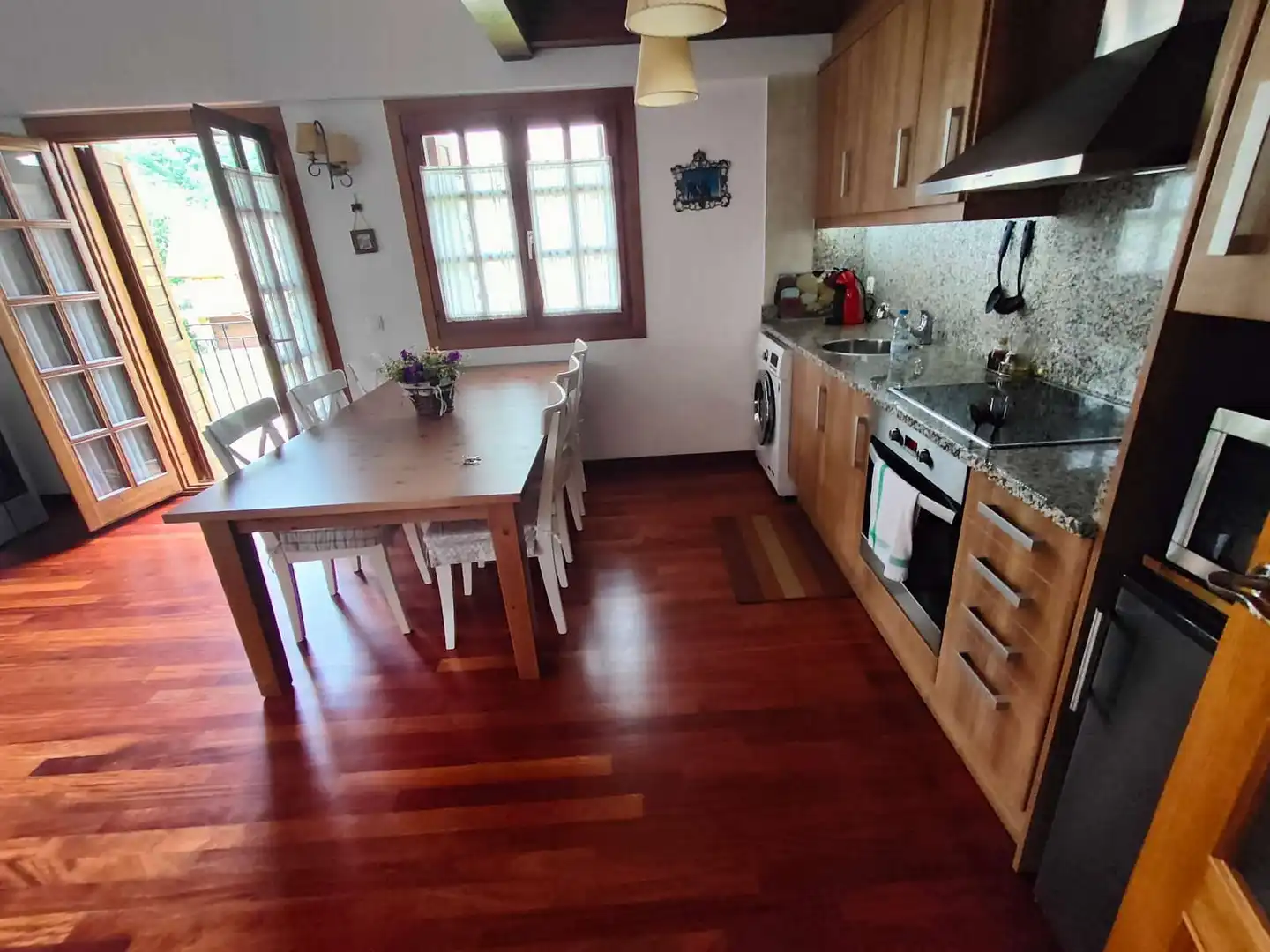 Cocina de Dúplex en venta en Vilallonga de Ter con Amueblado y Balcón